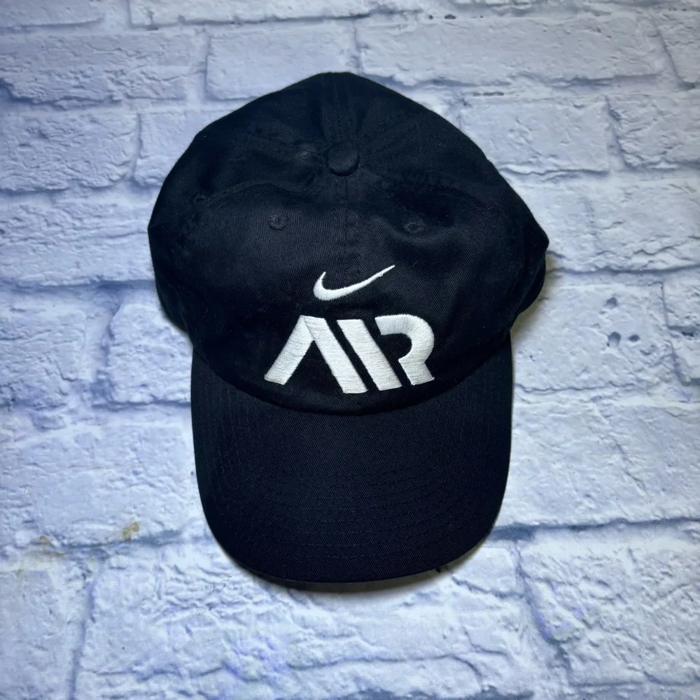 Nike Air Hat Black No Tags Adjustable Back Embroidered